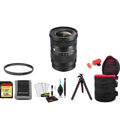 Sigma 16-28mm f/2.8 DG DN Contemporary Lens Sony E with Memory Card