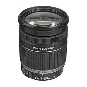 Canon EF-S 18-200mm f/3.5-5.6 IS Standard Zoom Lens for Canon DSLR Cameras Renewed - Reconditioned Canon