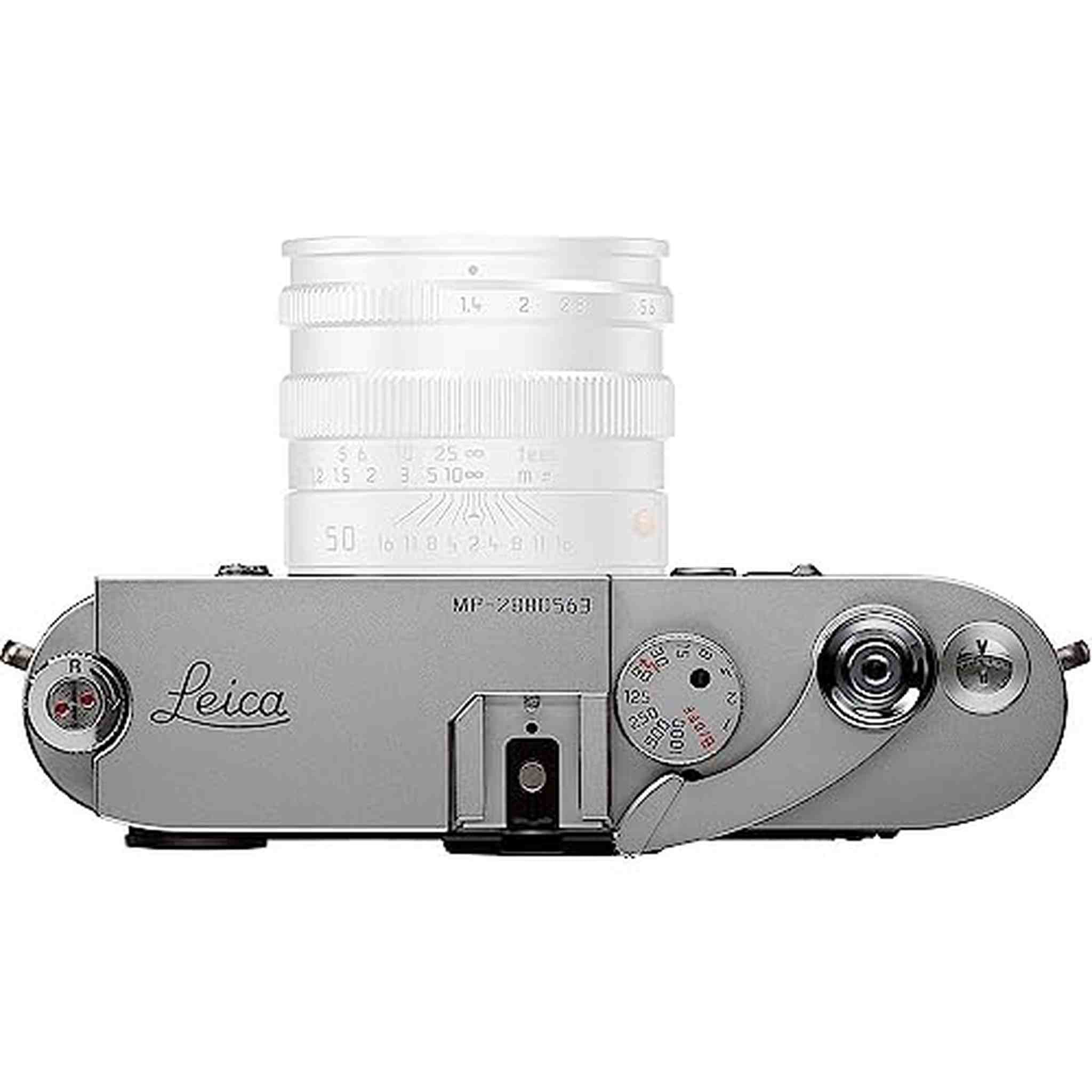 Leica MP 0.72 Rangefinder Camera Silver 10301 + Corel Photo Software + Case + More Leica
