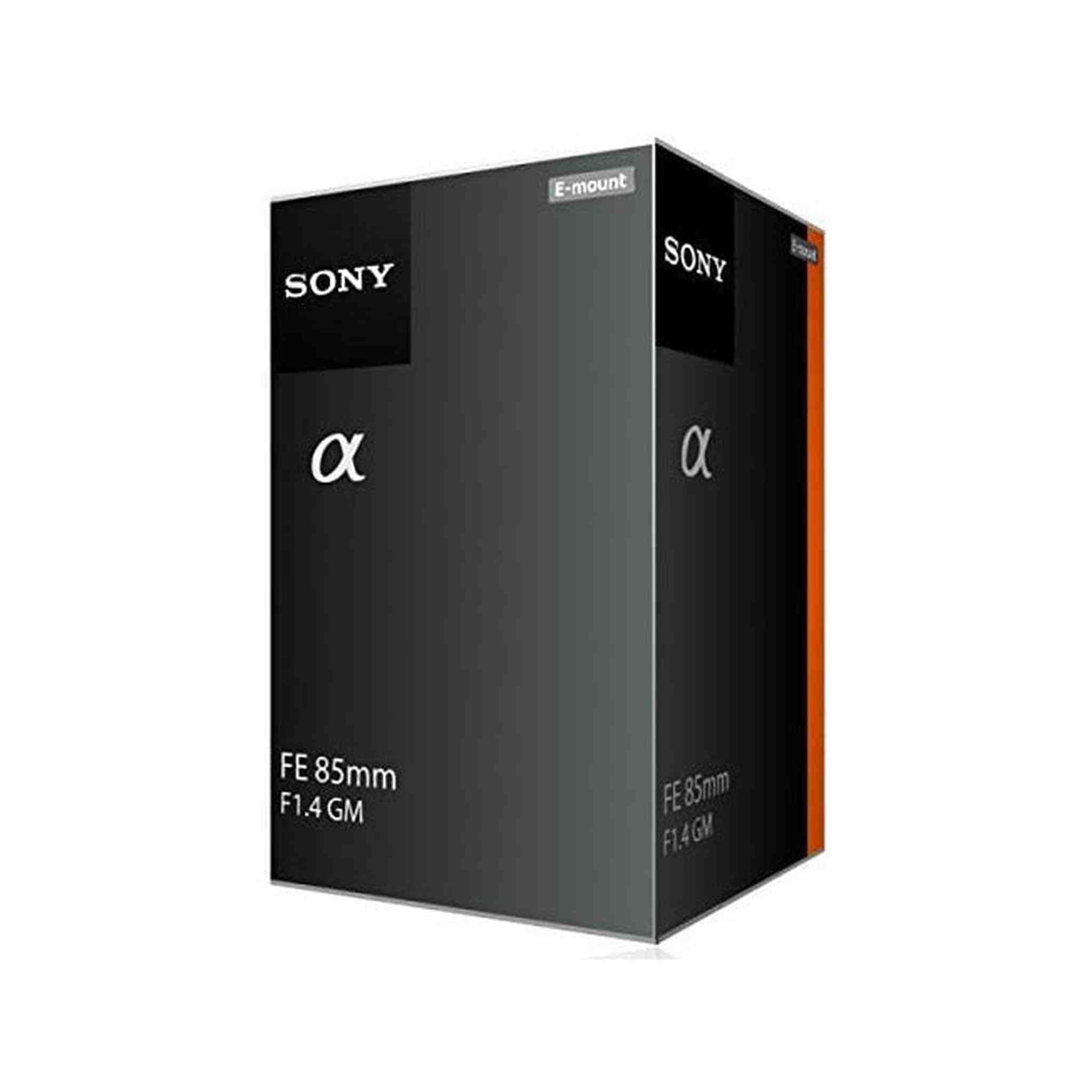 Sony FE 85mm f/1.4 GM Lens E-Mount Lens SEL85F14GM - International Version No Warranty - Used Sony