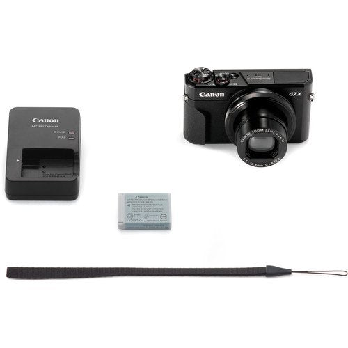 Canon PowerShot G7 X Mark II Digital Camera w/1 Inch CMOS Sensor and Tilt LCD Screen Touchscreen- Standard Bundle (1066C001)