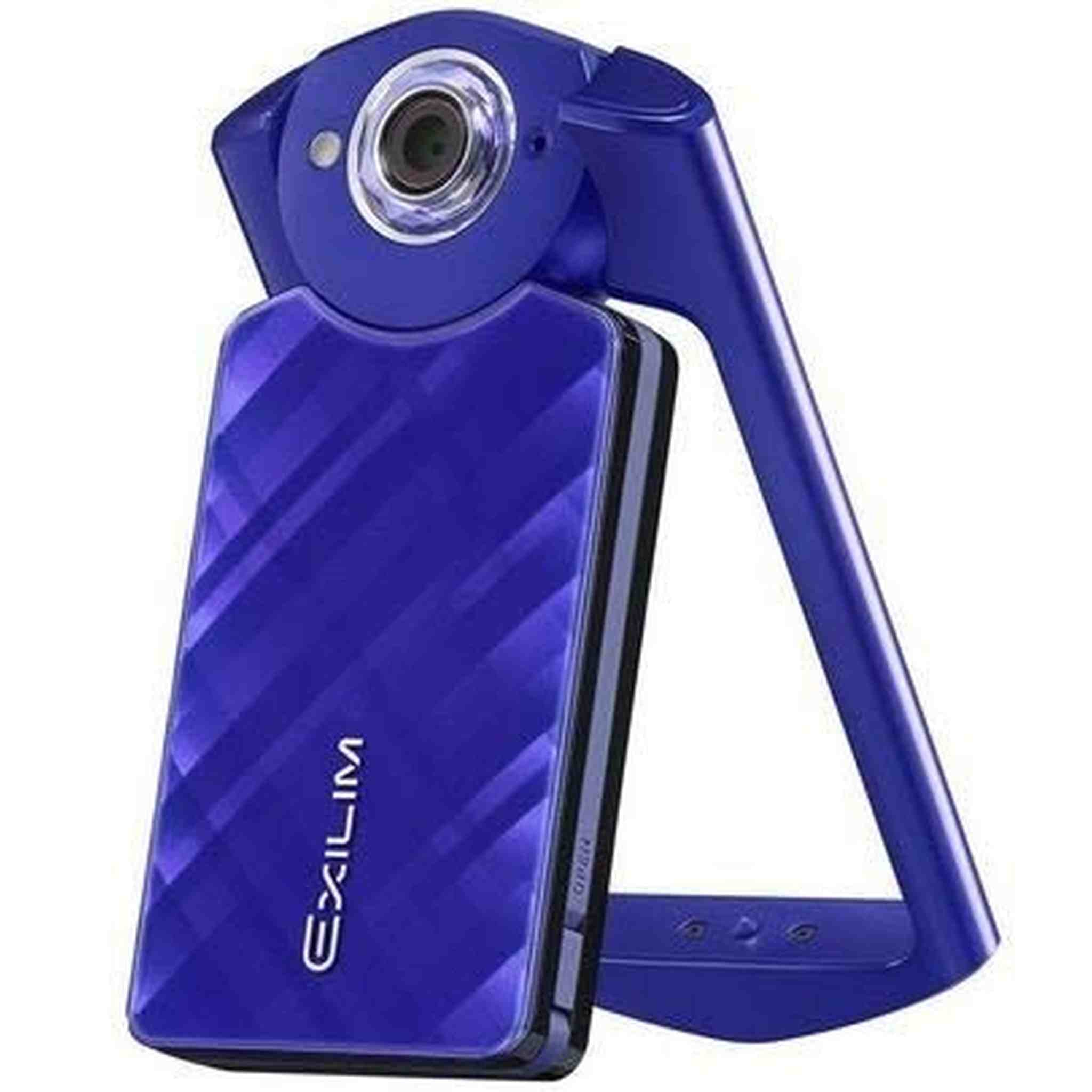 Casio 11.1MP Exilim EX-TR50 EX-TR500 Selfie portrait Digital Camera Violet - Used Casio