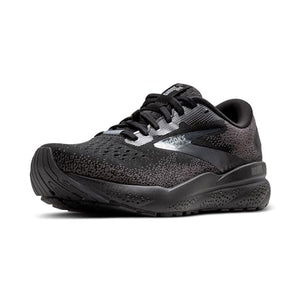 Brooks Women's Ghost 16 GTX Waterproof Neutral Running Shoe - Black/Black/Ebony - 9.5 Medium