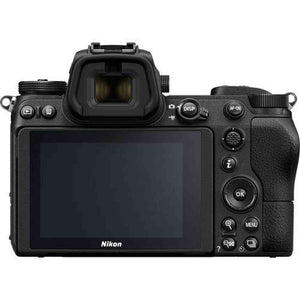 Nikon Z7 Mirrorless FX-Format Digital Camera Body Only - Bundle 2X 64GB Memory Card + EN-EL15 Li-on Battery + External