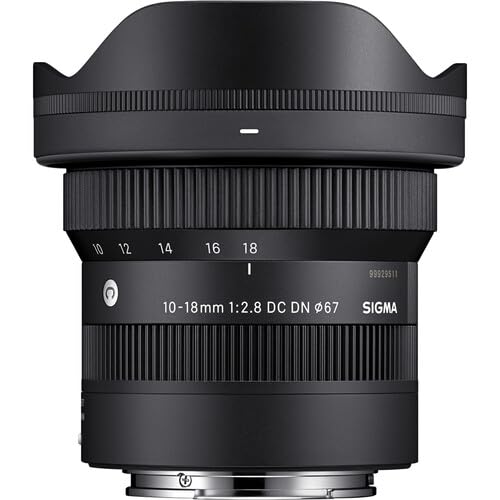 Sigma 10-18mm f/2.8 DC DN Contemporary Lens Sony E Bundle