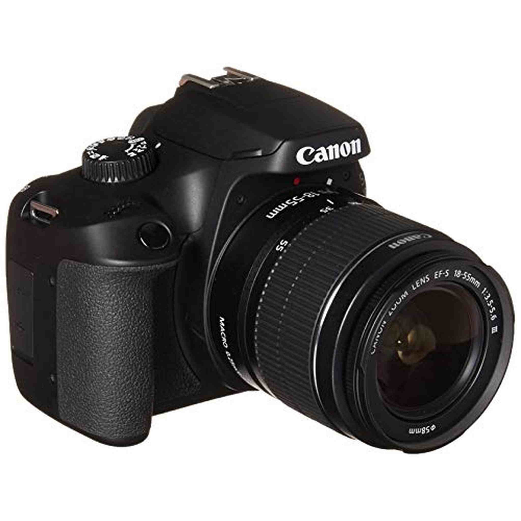 Canon EOS 4000D DSLR Camera EF-S 18-55 mm f/3.5-5.6 III Lens Renewed - Used Canon