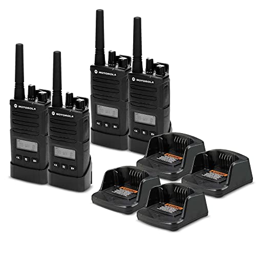4 x Motorola RMU2080d On-Site 2-Way Business Radio with Display - 4 Pack Bundle
