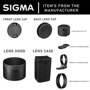 Sigma 150-600mm f/5-6.3 DG DN OS Sports Lens for Sony E W/Accessories