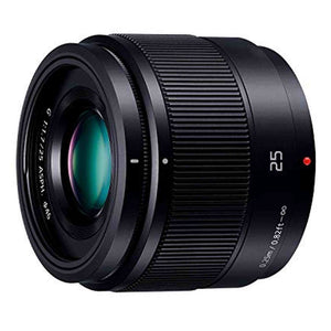 Panasonic Micro Four Thirds 25mm for System F1.7 Single-focus standard lens LUMIX G ASPH. Black H-H025-K - International