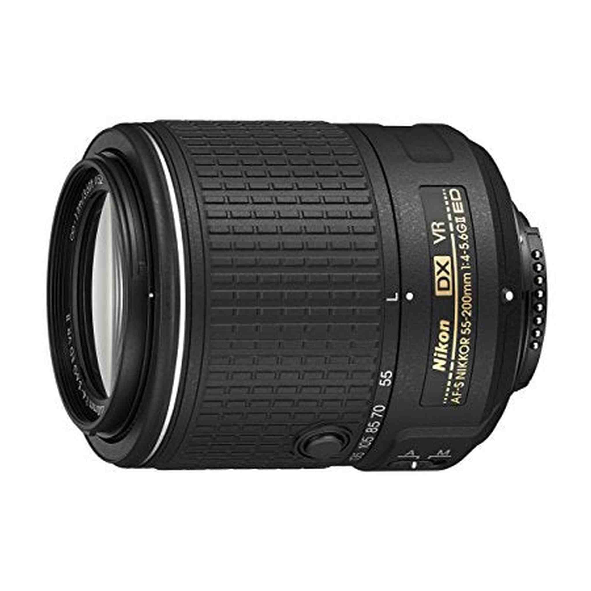 NIKON AF-S DX NIKKOR 55-200mm f/4-5.6G ED VR II Lens - White Box New - Used Nikon
