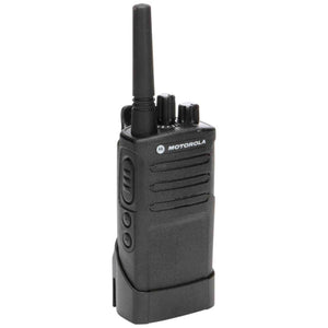 2 x Motorola RMV2080 On-Site 2-Way Business Radio + Mic Cleaner Spray + More