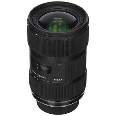 Sigma 210306 18-35mm F1.8 DC HSM Lens for Nikon APS-C DSLRs Black - International Version No Warranty