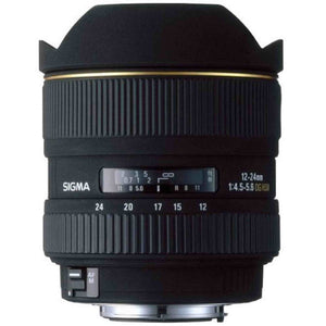 Sigma 12-24mm f/4.5-5.6 EX DG IF HSM Aspherical Ultra Wide Angle Zoom Lens for Pentax and Samsung SLR Cameras Sigma