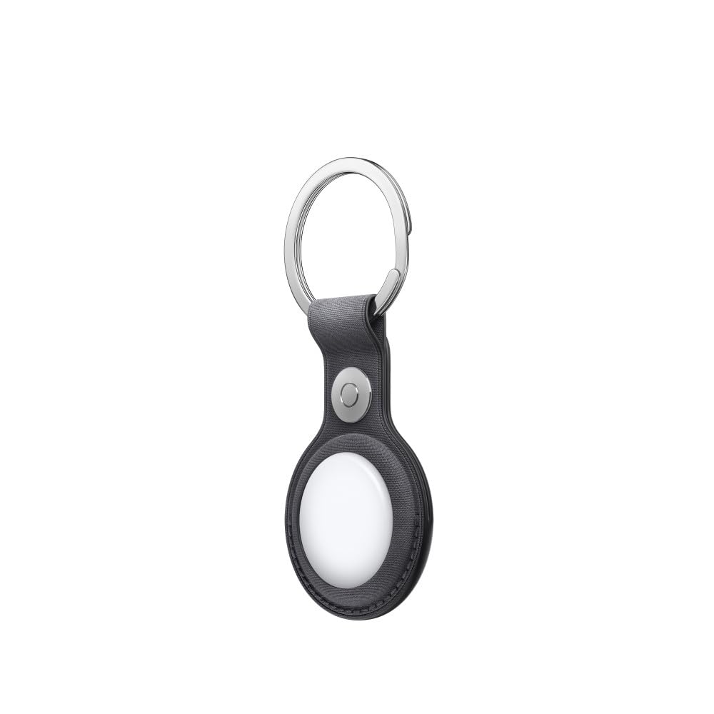 Apple AirTag FineWoven Key Ring - Black - MT2H3ZM/A