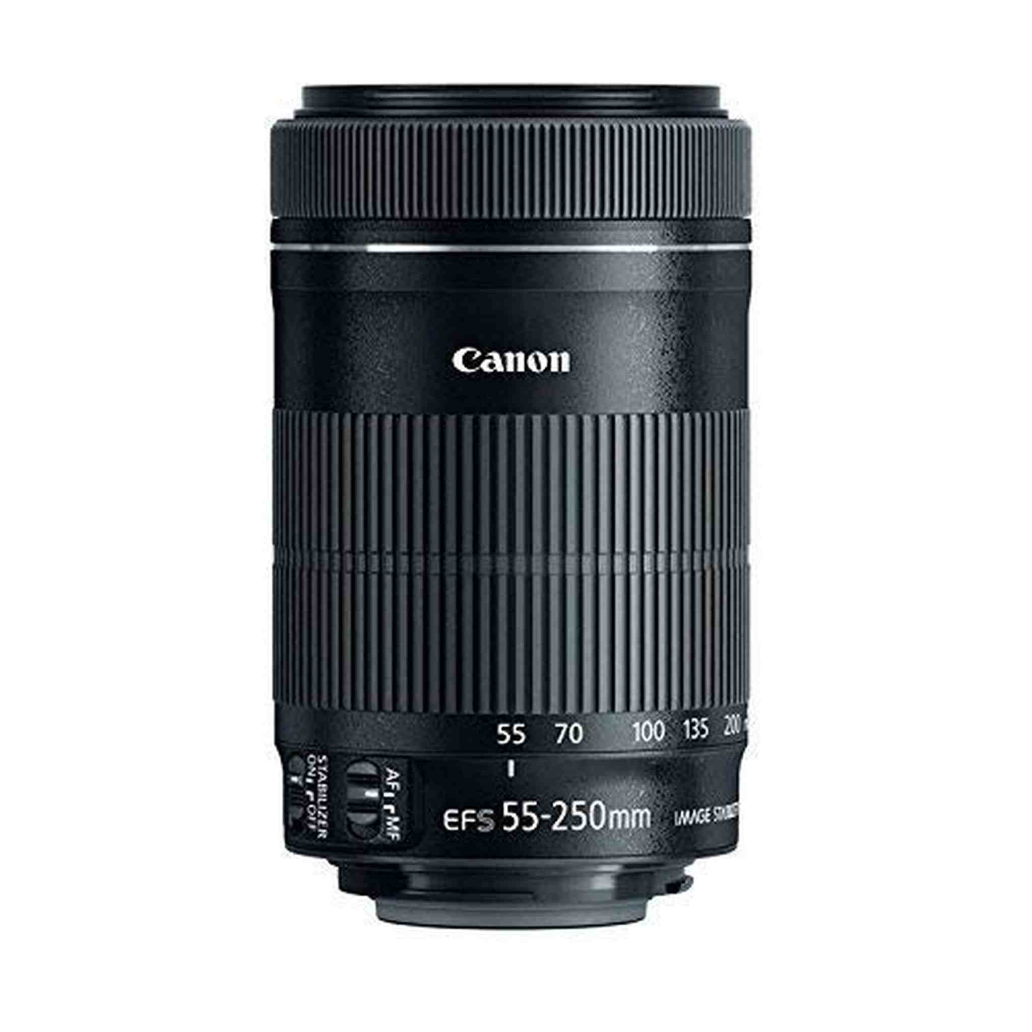 Canon EF-S 55-250mm F4-5.6 is STM Lens for Canon SLR Cameras Renewed - Reconditioned Canon