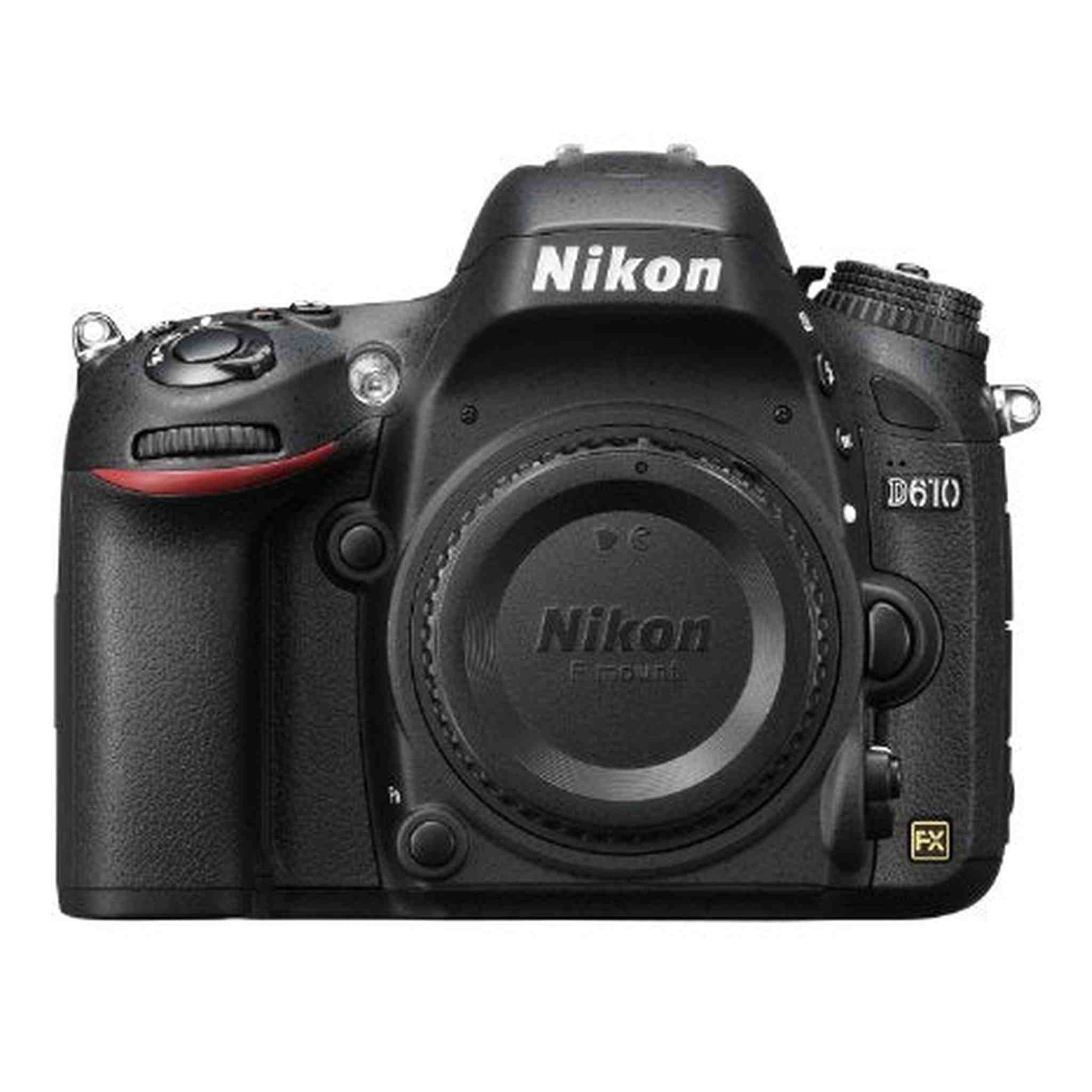Nikon D610 24.3 MP CMOS FX-Format Digital SLR Camera Body Only - Used Nikon