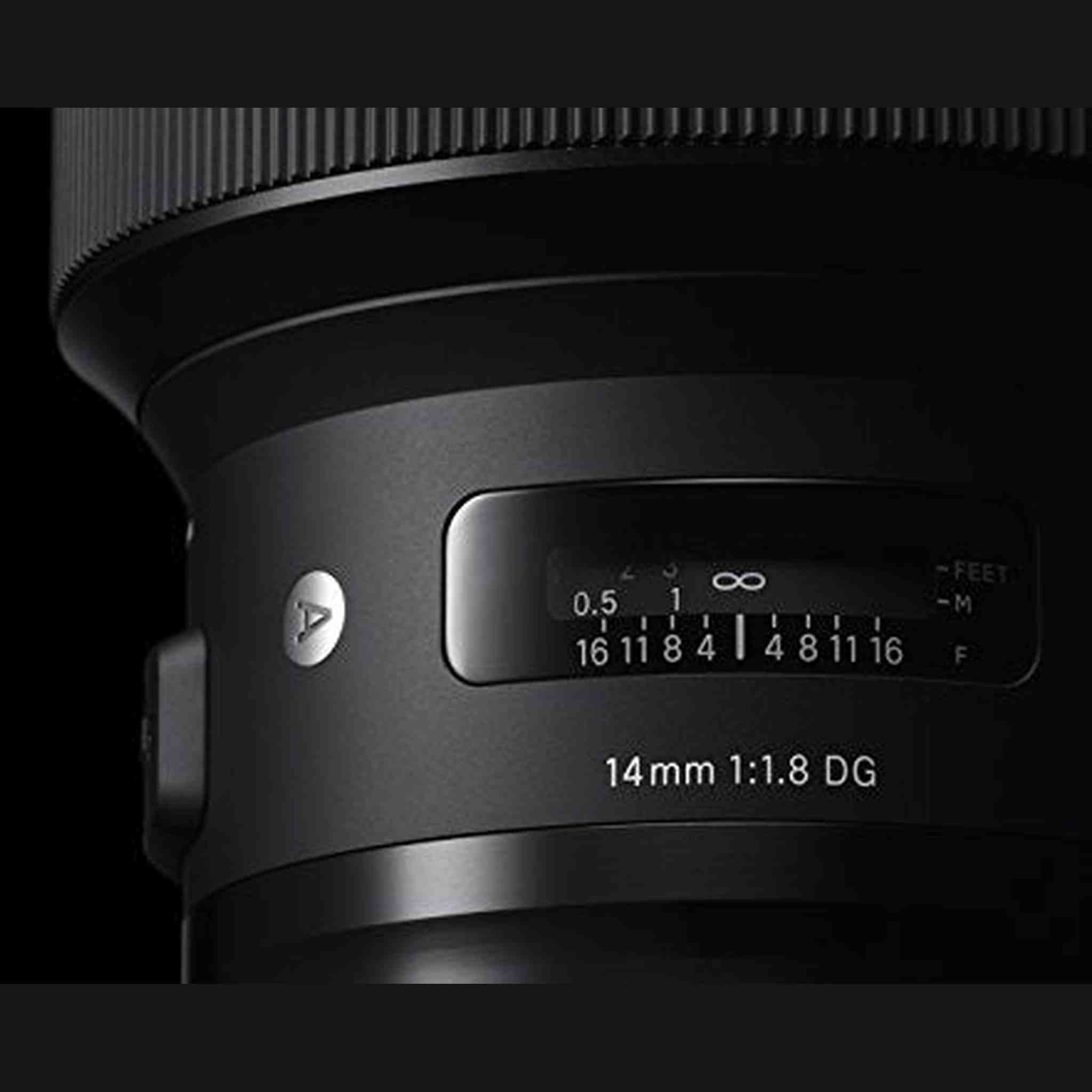 Sigma 14mm f/1.8 Art DG HSM Lens for Canon EOS Cameras SIGMA