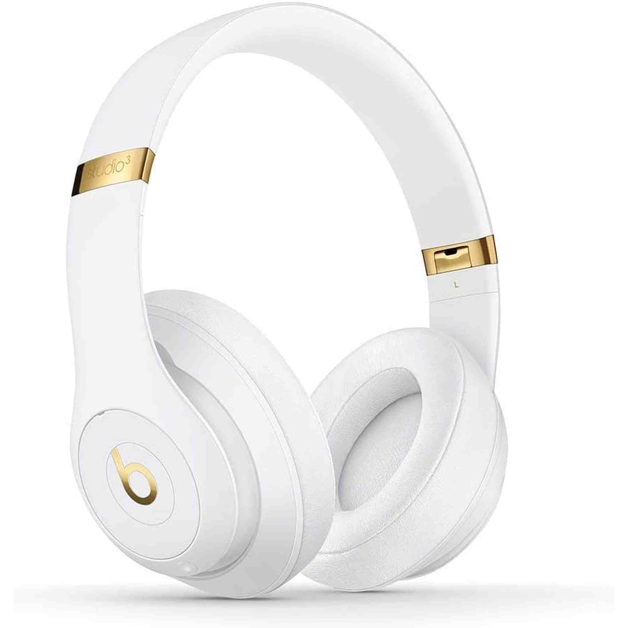 Beats Studio3 Wireless Over Ear Headphones - White - Reconditioned