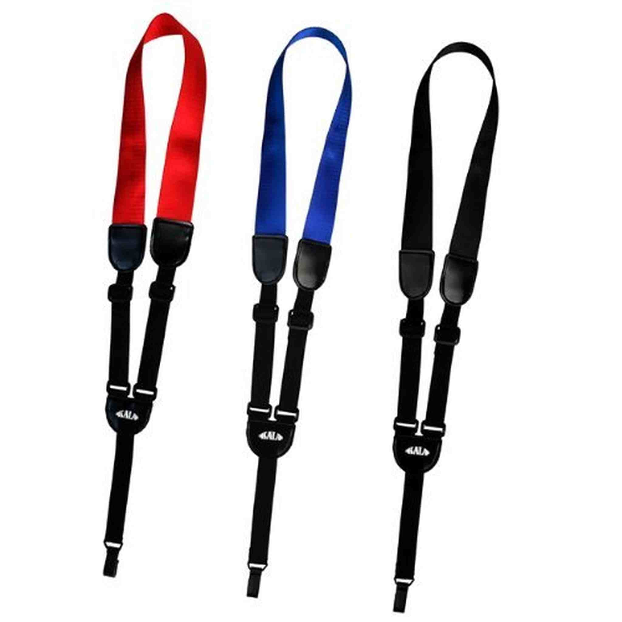 Kala Nylon and Leather Classical Ukulele Strap Red Kala