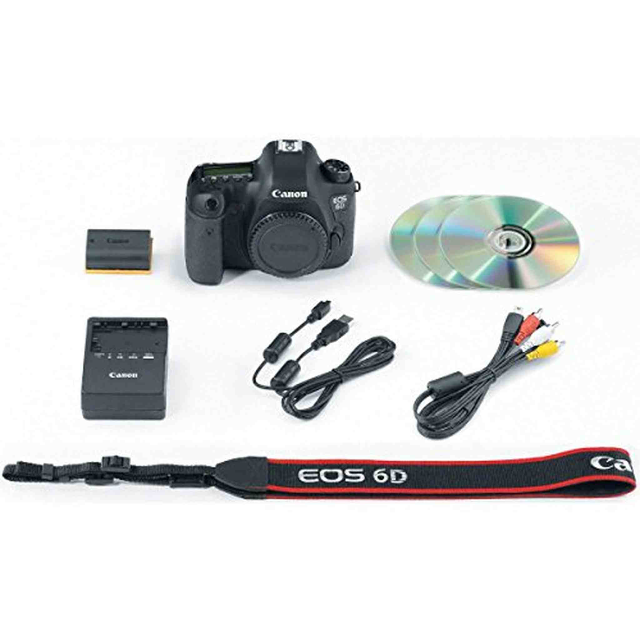 Canon EOS 6D 20.2 MP DSLR Camera Body Renewed - Reconditioned Canon