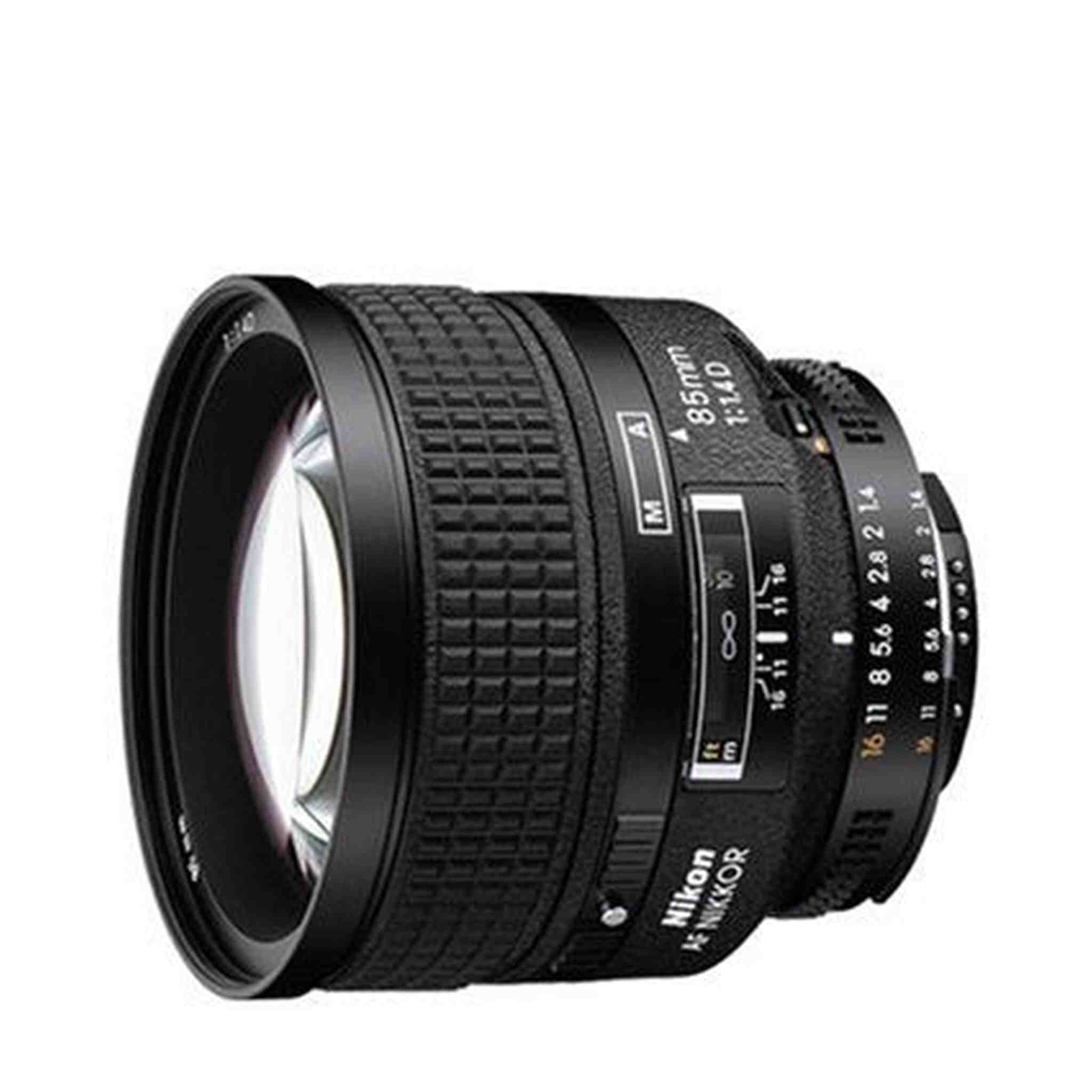 Nikon 85mm f/1.4D AF Nikkor Lens for Nikon Digital SLR Cameras - White Box Bulk Packaging New - Used Nikon