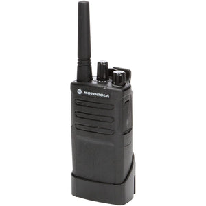 2 x Motorola RMV2080 On-Site 2-Way Business Radio + Mic Cleaner Spray + More