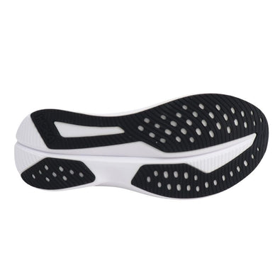 Hoka Men's Mach 6 Sneaker, Black/White, 7
