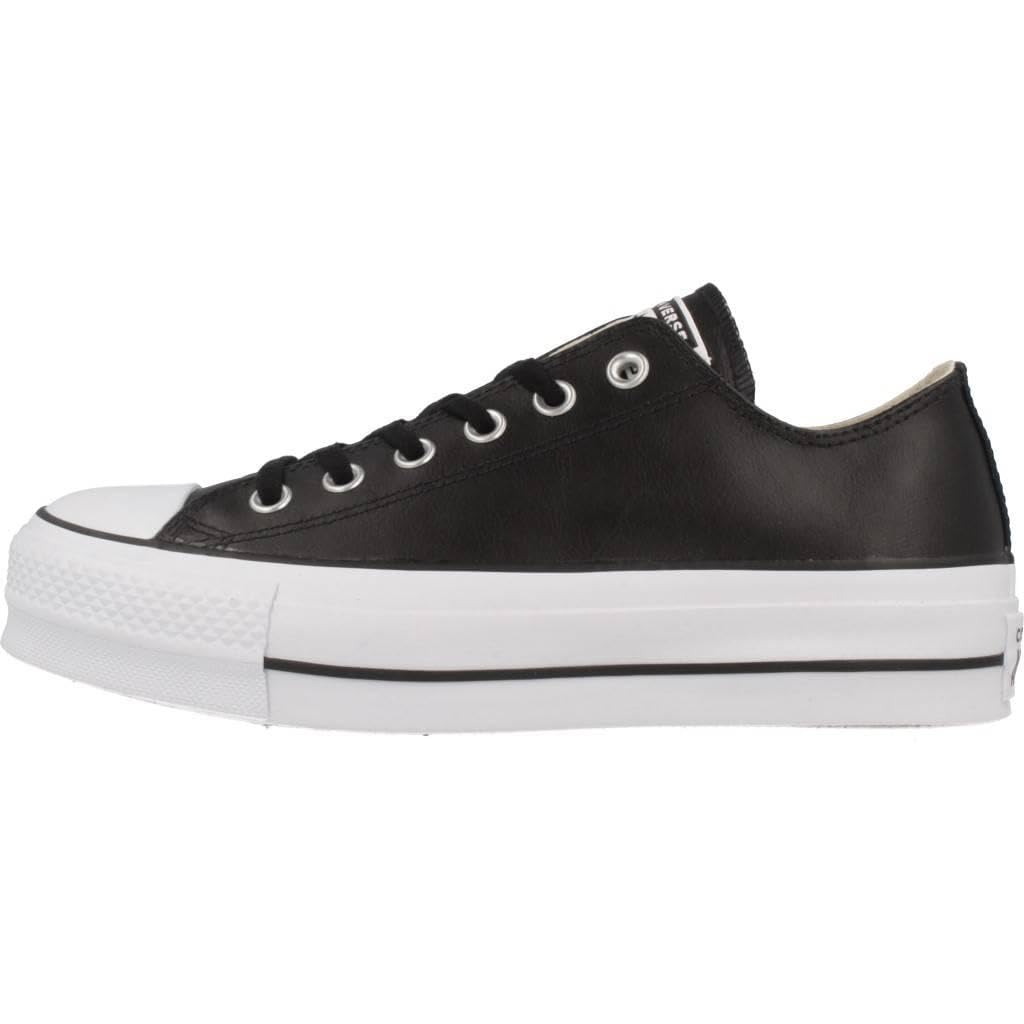 Converse Chuck Taylor All Star Lift Platform LO Women, Sneakers Black Leather