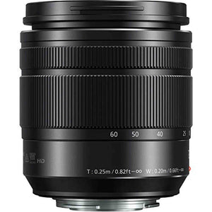 Panasonic Lumix G Vario 12-60mm f/3.5-5.6 ASPH. Power O.I.S. Lens with Pro Filter Renewed - Reconditioned Panasonic