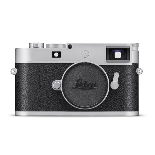 Leica M11-P Camera with 60MP BSI CMOS Sensor with Triple Resolution Technology and 256GB Internal Memory (Silver)