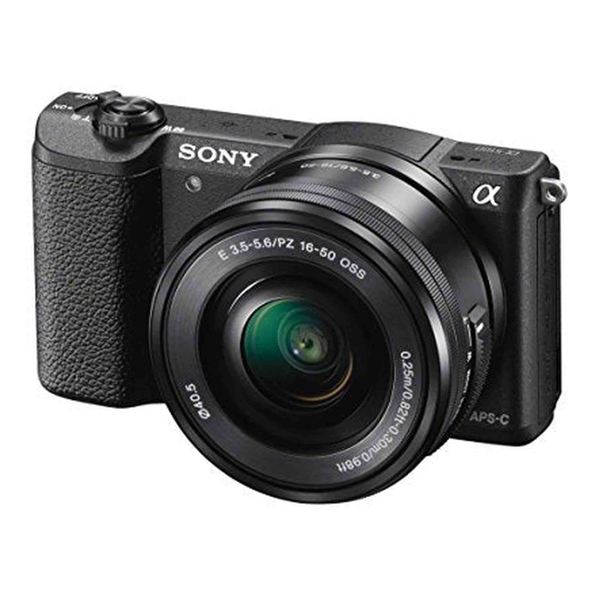 Sony a5100 16-50mm Mirrorless Digital Camera with 3-Inch Flip Up LCD Black - Reconditioned Sony