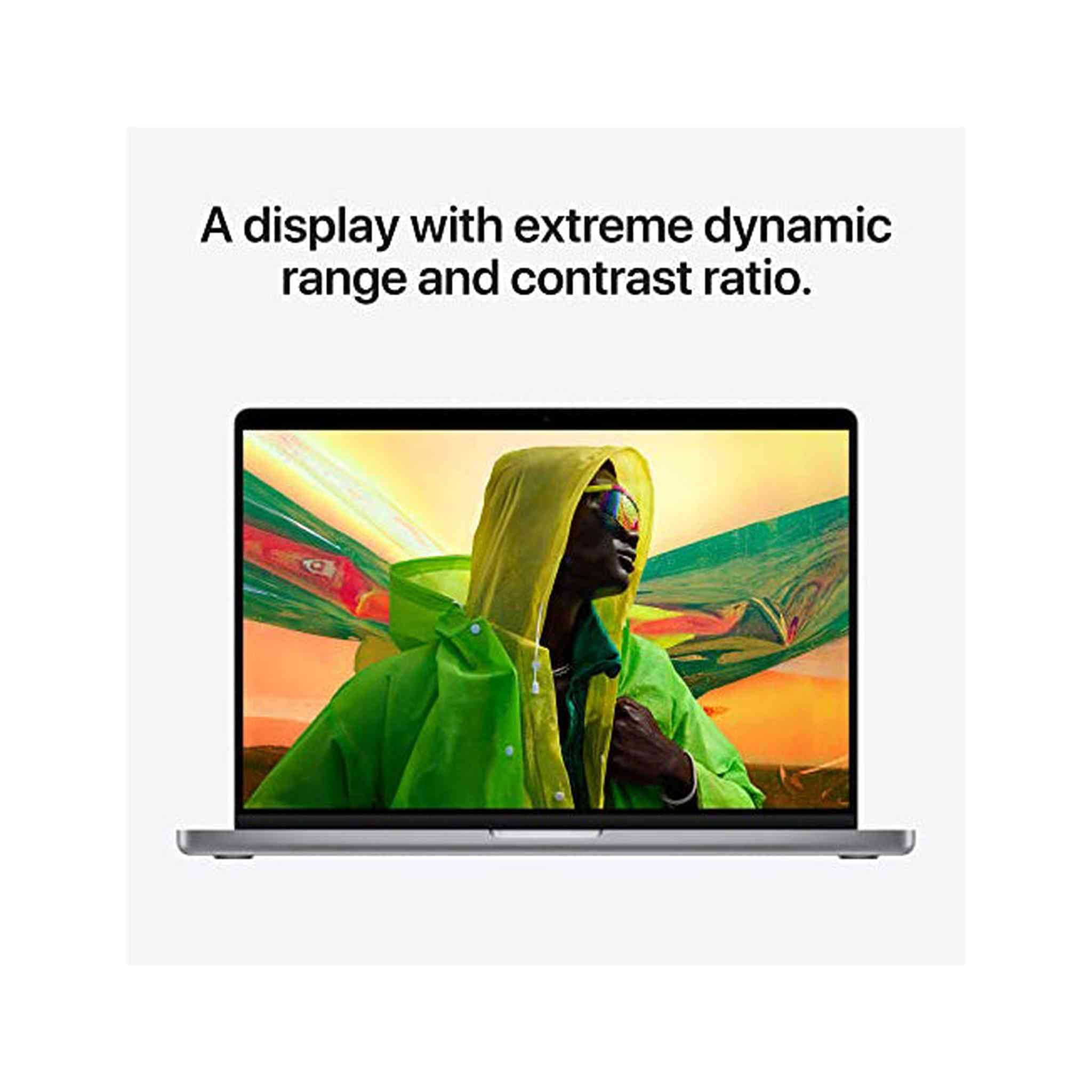 Apple MacBook Pro 16-inch, Apple M1 Pro chip with 10-core CPU and 16-core GPU, 16GB RAM, 1TB SSD - Space Gray - Refurbished Apple