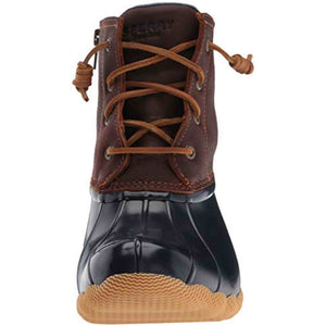 Sperry Women's Saltwater Boots, TAN/NAVY, 9 Medium - Used Sperry