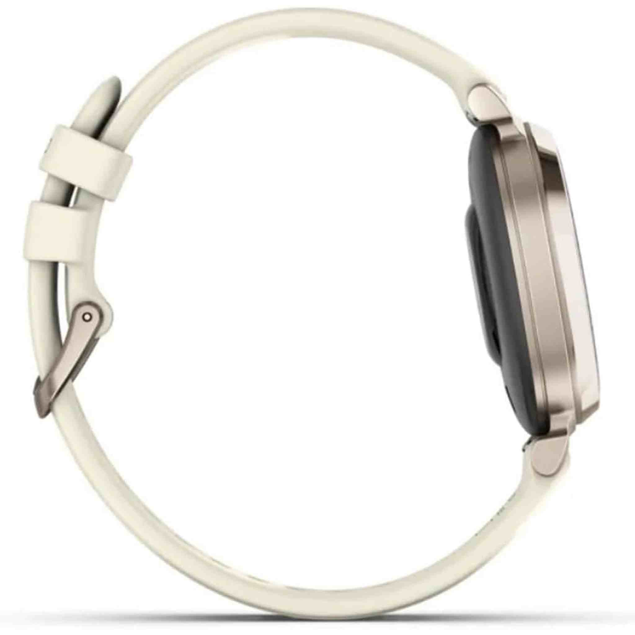 Garmin Lily 2, Small and Stylish Smartwatch, Hidden Display, Patterned Lens, Up to 5 Days Battery Life, Coconut