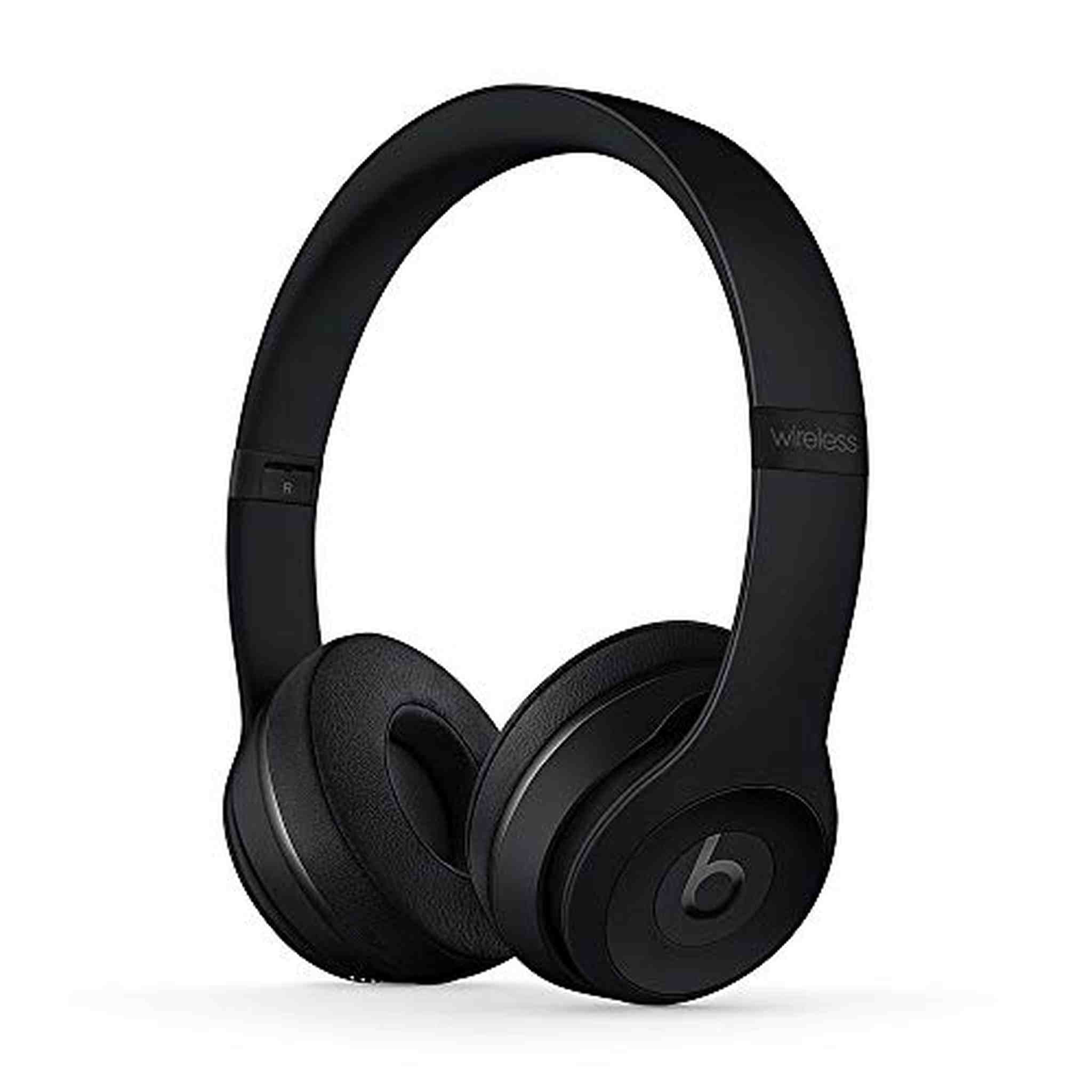 Beats Solo3 Wireless On-Ear Headphones - Black (Latest Model)