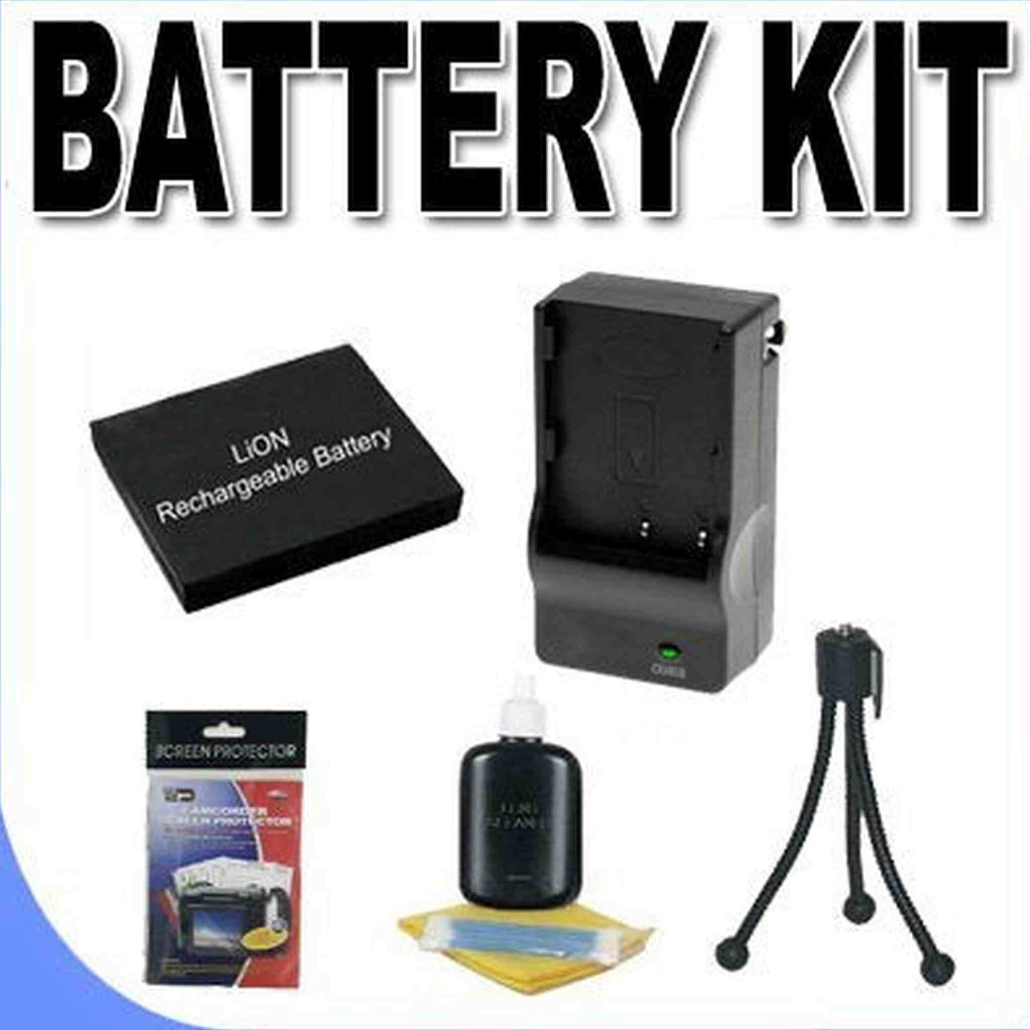 NB-7L Lithium Ion Replacement Battery/Charger BigVALUEInc Accessory Saver Bundle for Canon Powershot G10 G11 G12 Digital Cameras