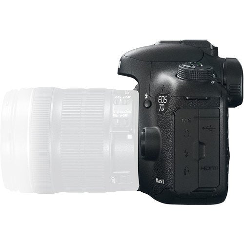 Canon EOS 7D Mark II Digital SLR Camera 9128B002 (Body Only) International Model - Bundle with 32GB Memory Card Premium Bundle