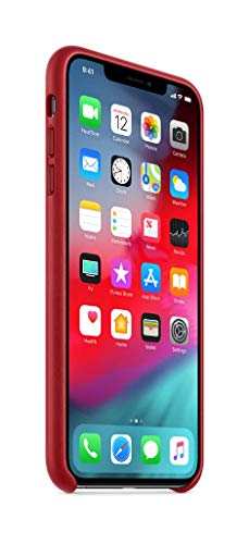 Apple Leather Case (for iPhone Xs Max) - Red