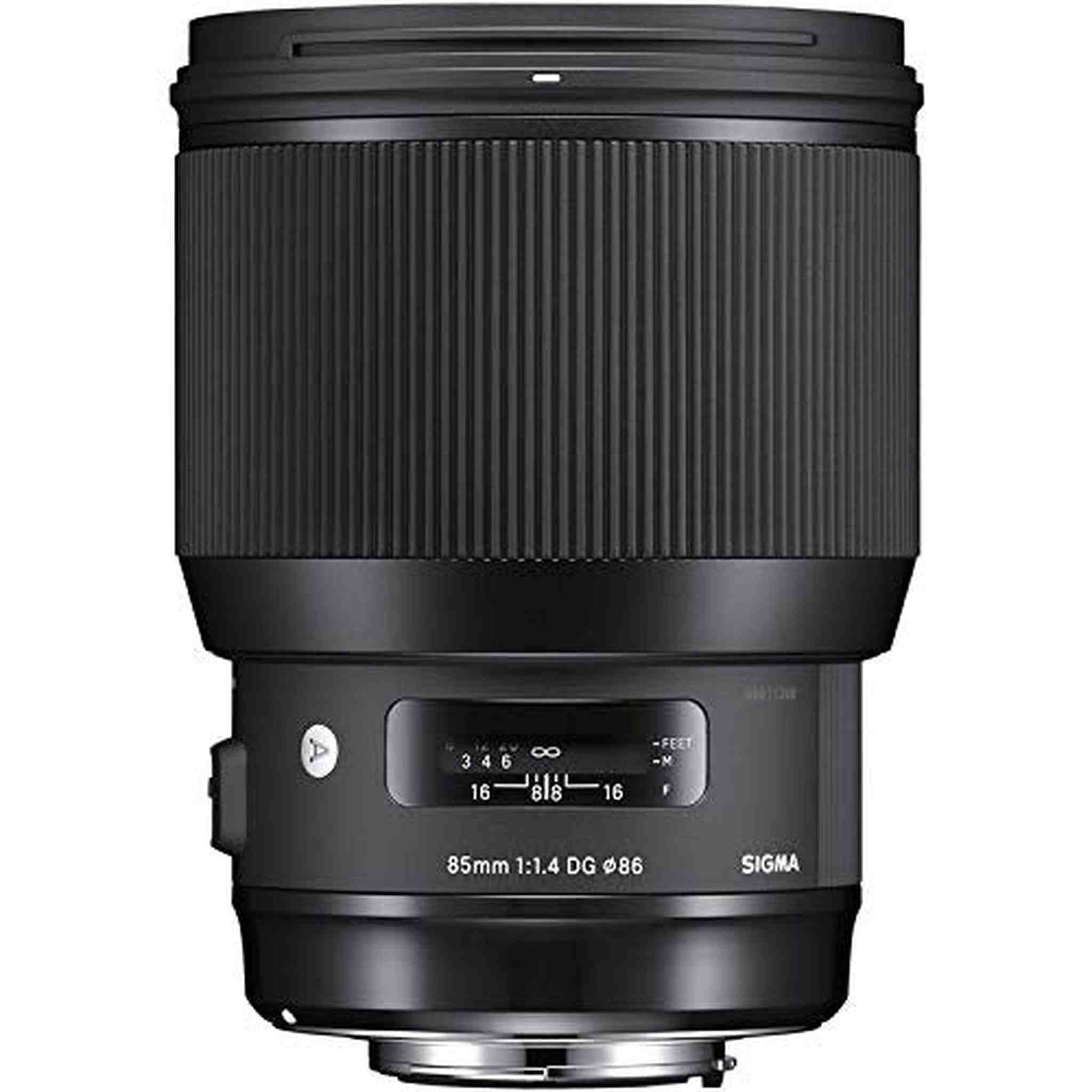 Sigma 85mm f/1.4 DG HSM Art Lens for Nikon F USA Standard Bundle