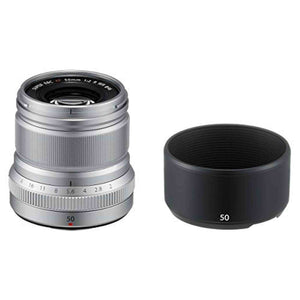 Fujinon XF50mmF2 R WR Lens - Silver