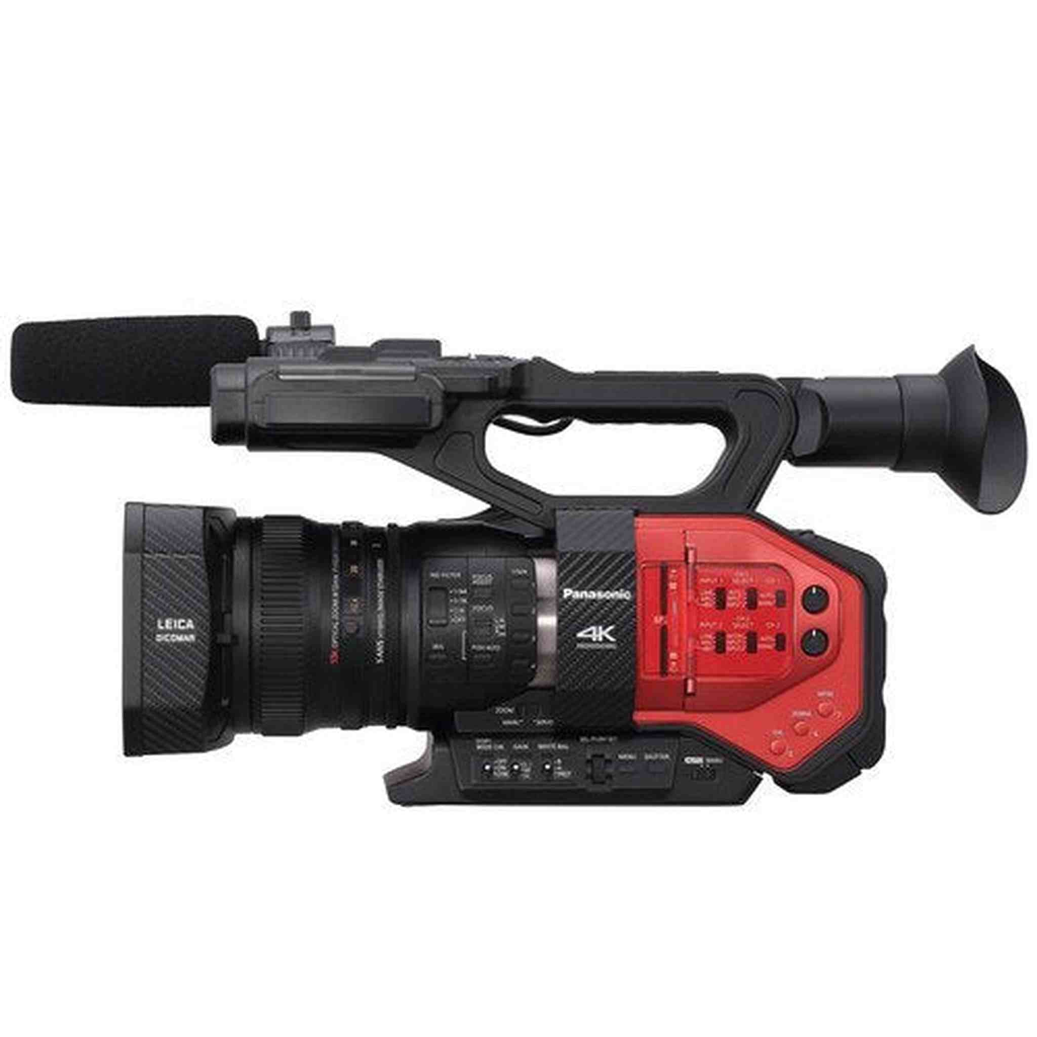 Panasonic AG-DVX200 4K Professional Camcorder with Four Thirds Sensor and Integrated 13x Leica Zoom Lens - Silver Level Bundle Panasonic