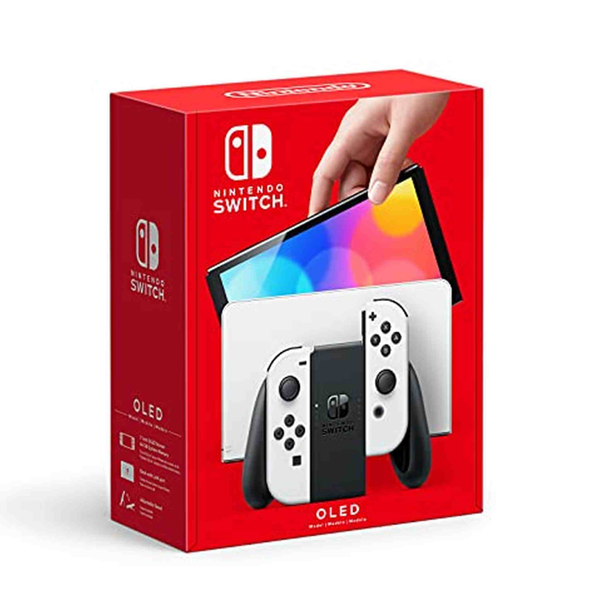 Nintendo Switch - OLED Model w/ White Joy-Con