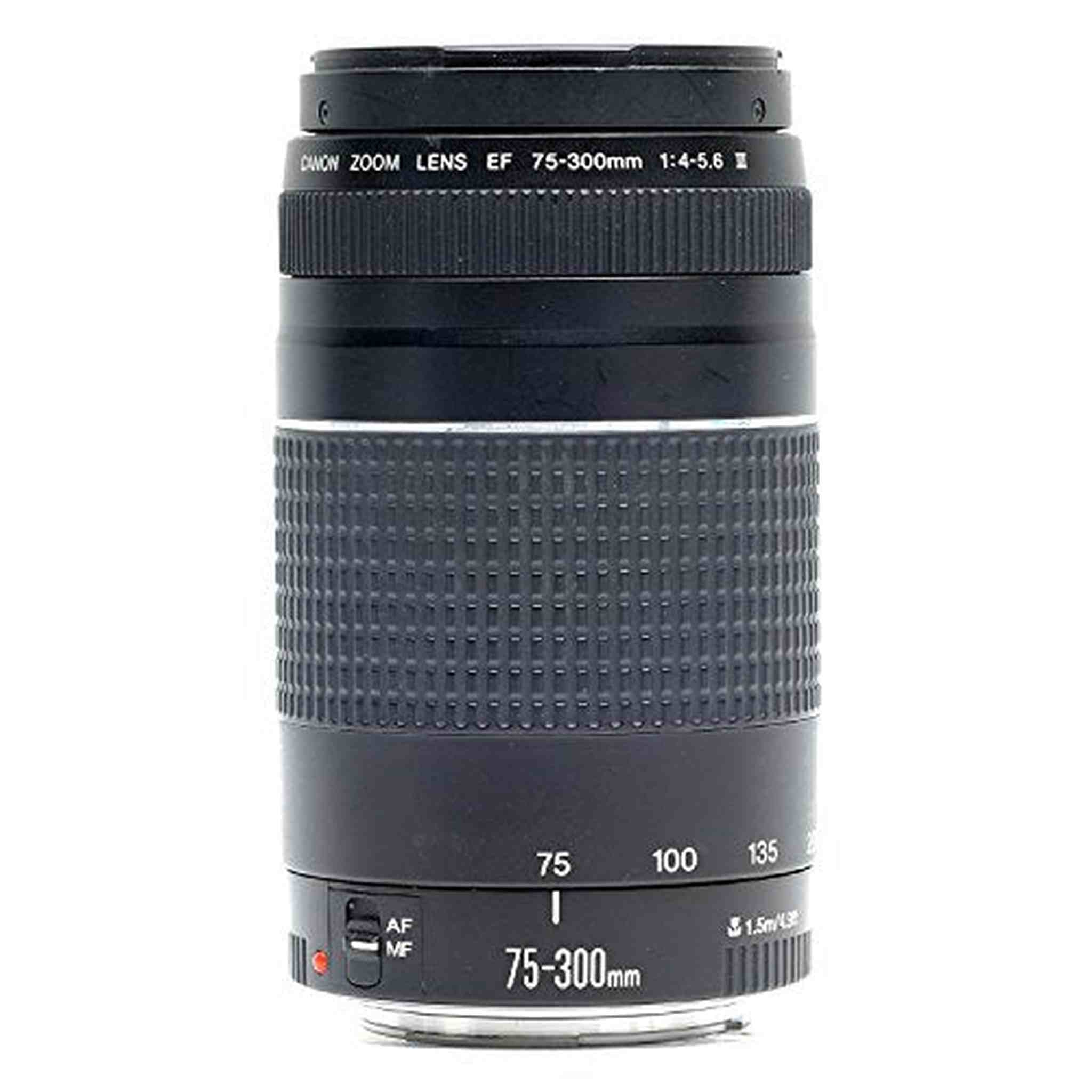 Canon EF 75-300mm f/4-5.6 III Telephoto Zoom Lens for Canon SLR Cameras Renewed - Reconditioned Canon