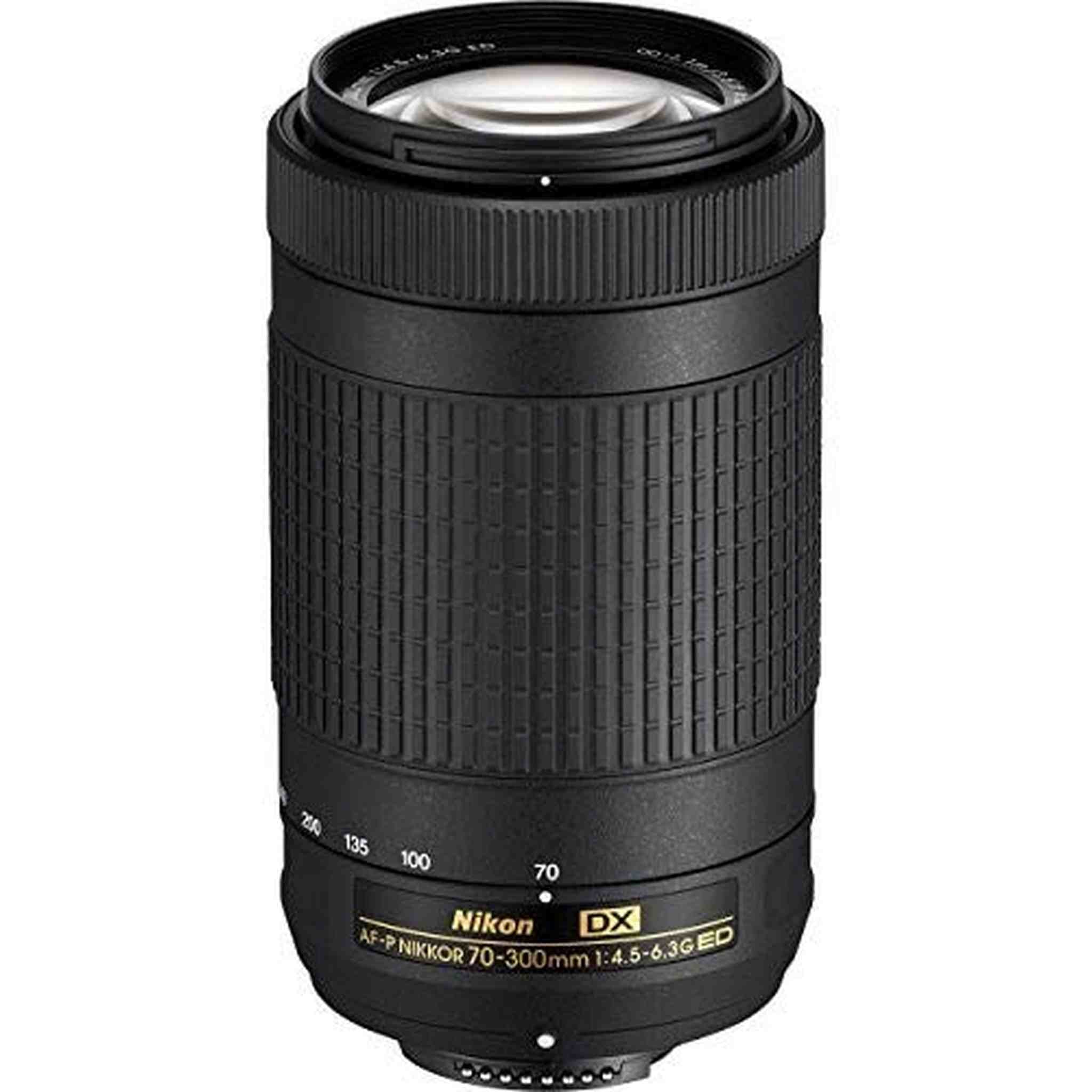 Nikon 70-300mm f/4.5-6.3G DX AF-P ED Zoom-Nikkor Lens - Renewed - Reconditioned Nikon