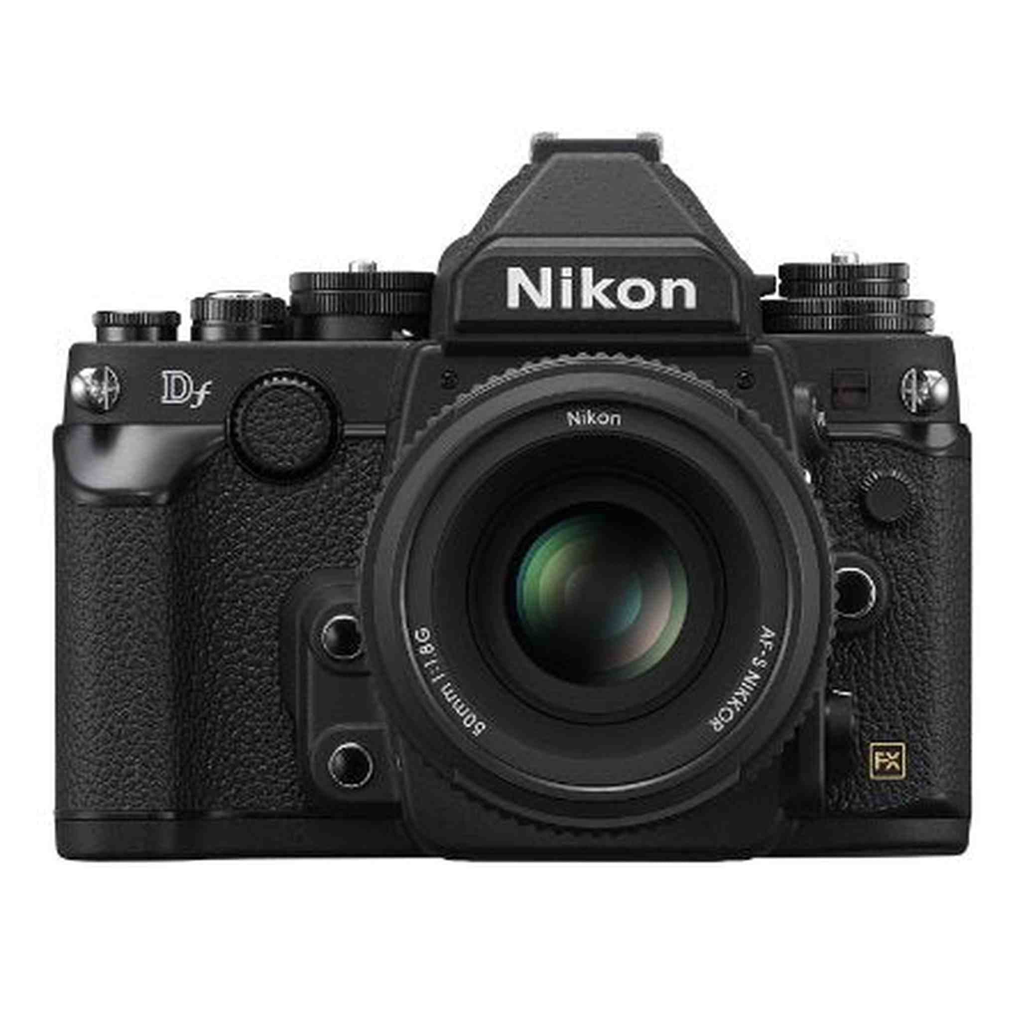Nikon Df 16.2 MP CMOS FX-Format Digital SLR Camera with Auto Focus-S NIKKOR 50mm f/1.8G Fixed Special Edition Lens Blac - Used Nikon
