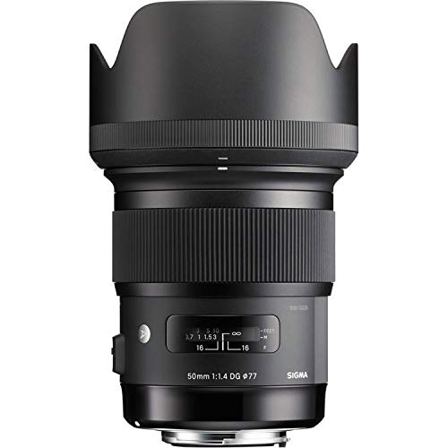 Sigma 50mm f/1.4 DG HSM Art Lens for Nikon F (USA) Standard Bundle