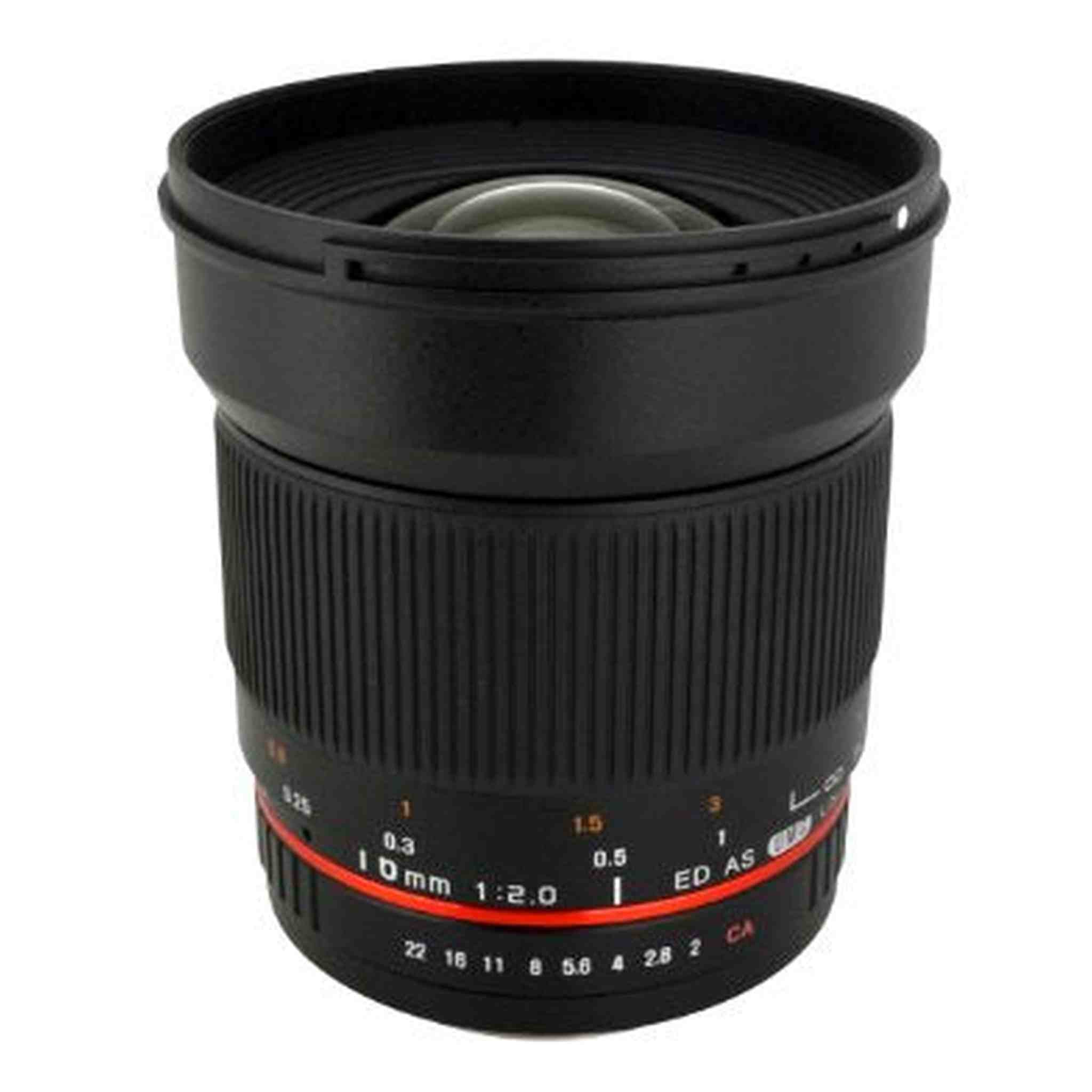 Rokinon 16M-M43 16mm f/2.0 Aspherical Wide Angle Lens for Olympus/Panasonic Micro 4/3 Cameras