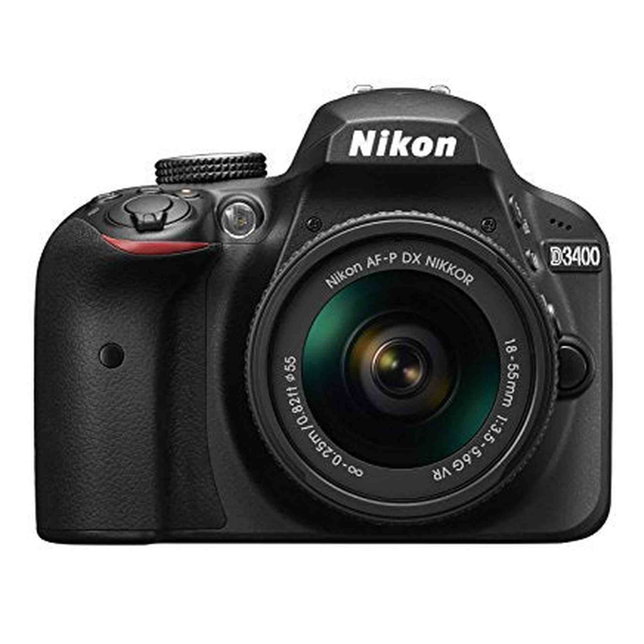 Nikon D3400 w/ AF-P DX NIKKOR 18-55mm f/3.5-5.6G VR Black Nikon