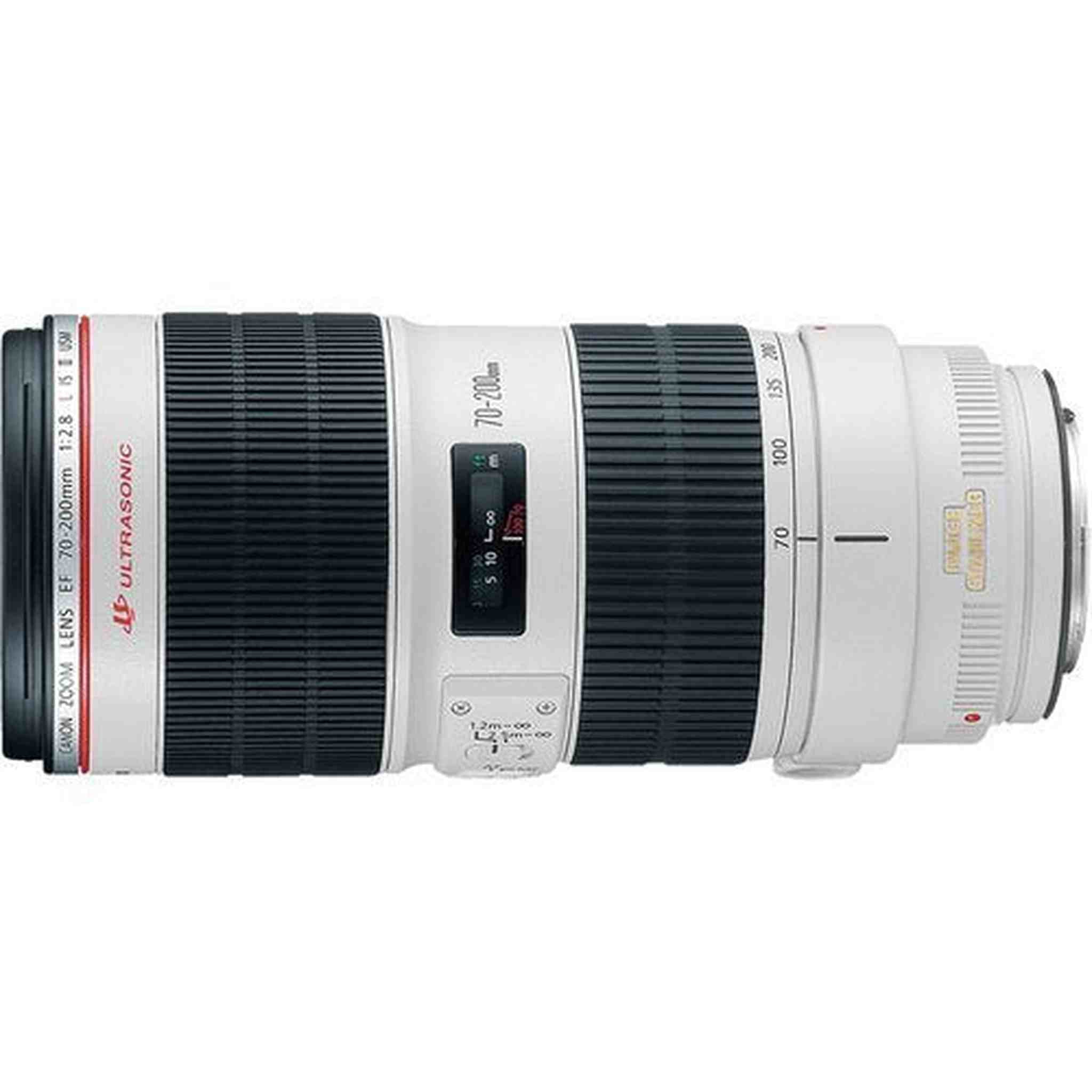 Canon EF 70-200mm f/2.8L II is USM Telephoto Zoom Lens + 77mm 3 Piece Professional Filter Kit + Lens Case!!