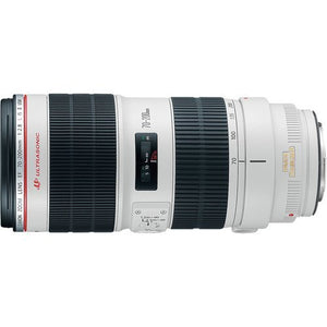 Canon EF 70-200mm f/2.8L II is USM Telephoto Zoom Lens + 77mm 3 Piece Professional Filter Kit + Lens Case!!